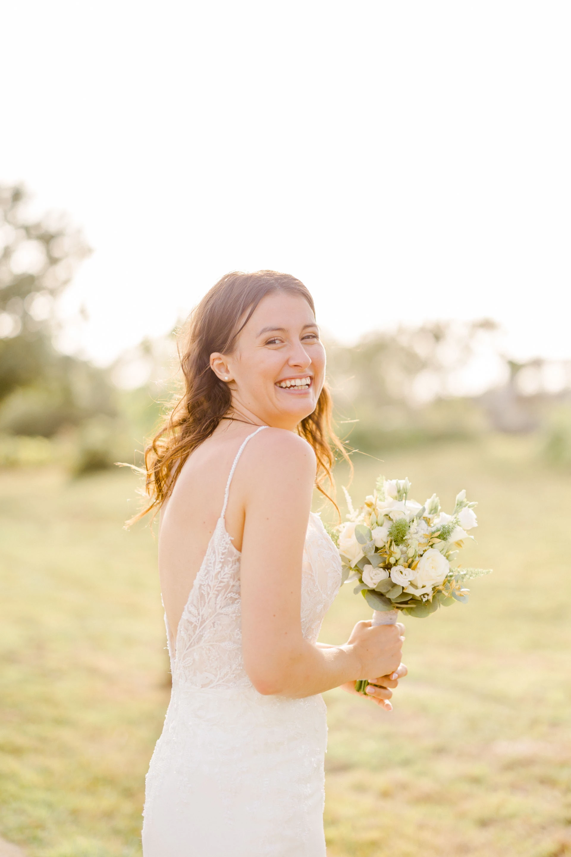 robe marron gris mariage